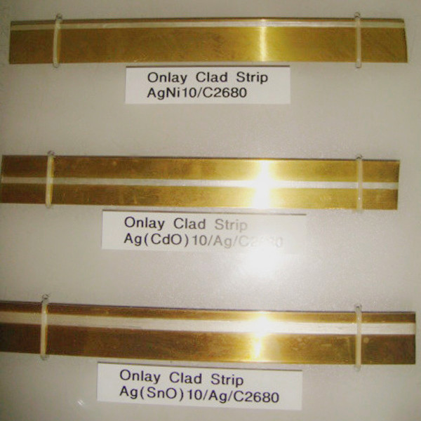 Silver onlay kuningan Strip kapal kanggo Eropah