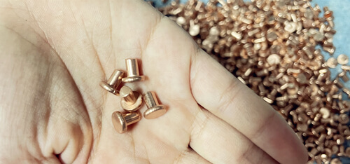 Tembaga Rivets Kapal menyang Romania