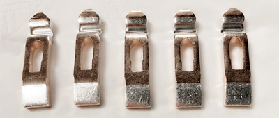 kontak Silver digunakake kanggo pengontrol tram