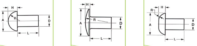 Rivet baja Padatan specification